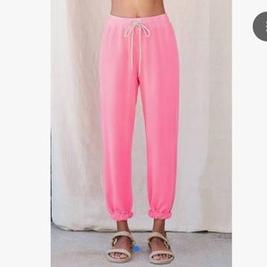 Sundry Drawstring Joggers - PINK - offers welcome.